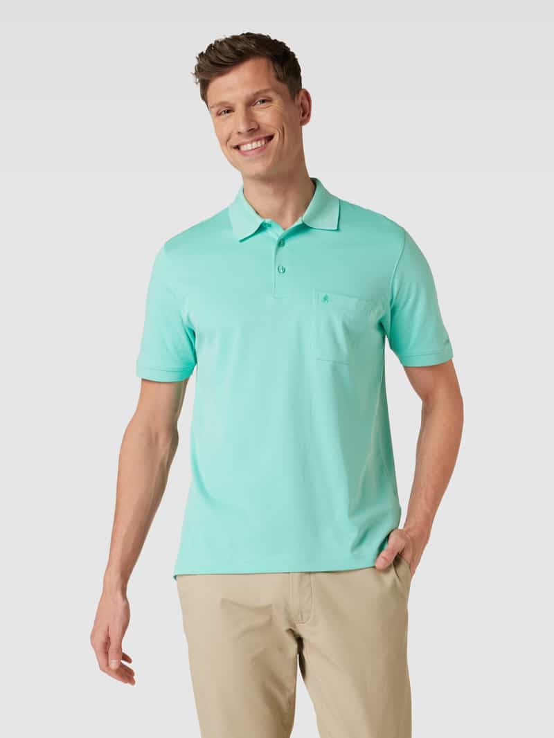 Poloshirt met borstzak RAGMAN
