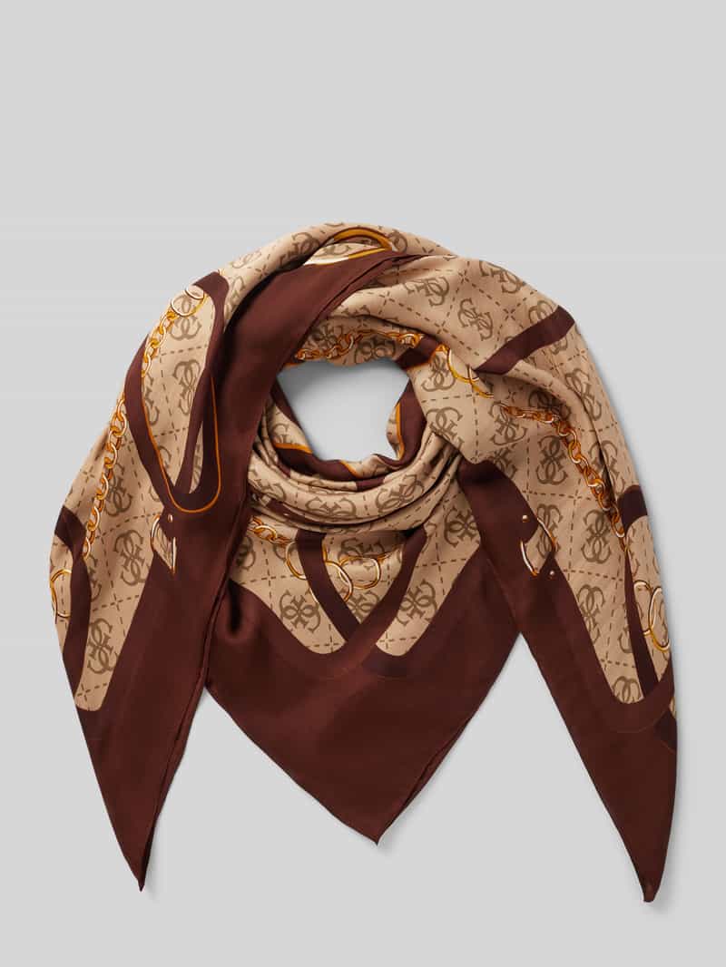 Guess Sjaal van viscose met labeldetail model 'FOULARD'