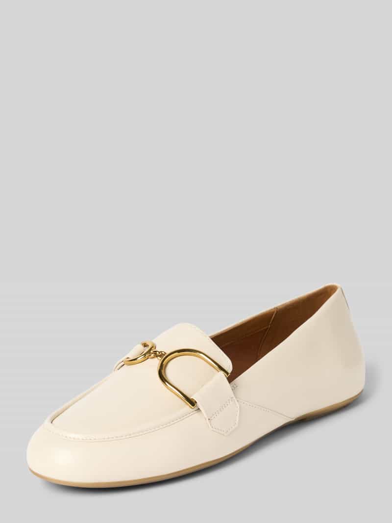 Geox Loafers van echt leer, model 'PALMARIA'