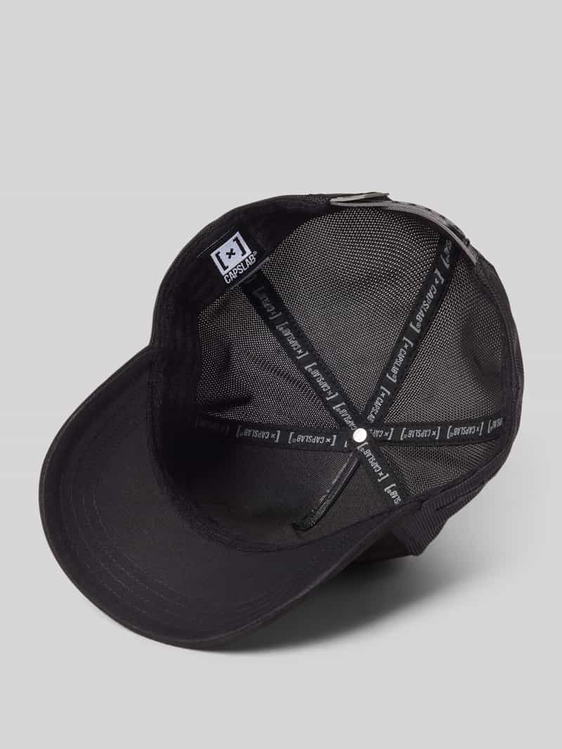 Capslab Baseballpet met motiefstitching