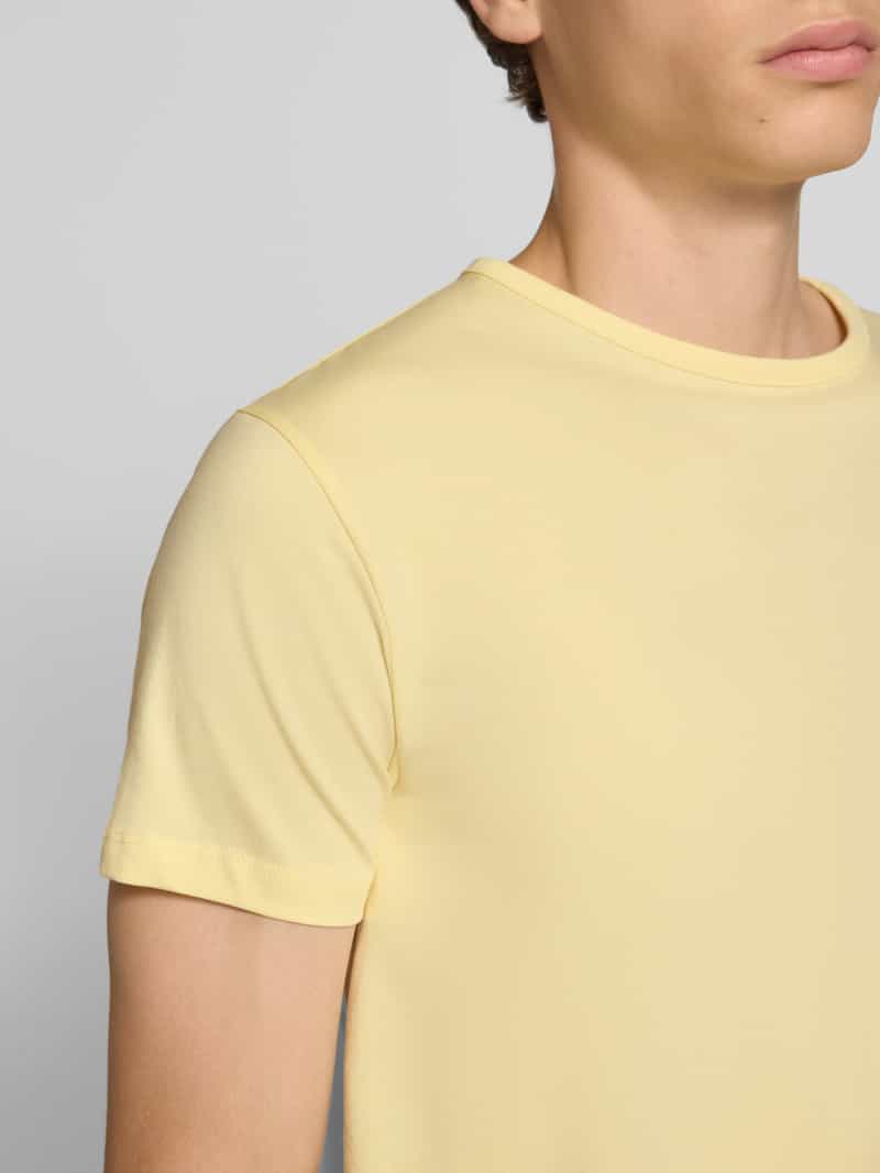 Pepe Jeans Slim fit T-shirt van katoenmix