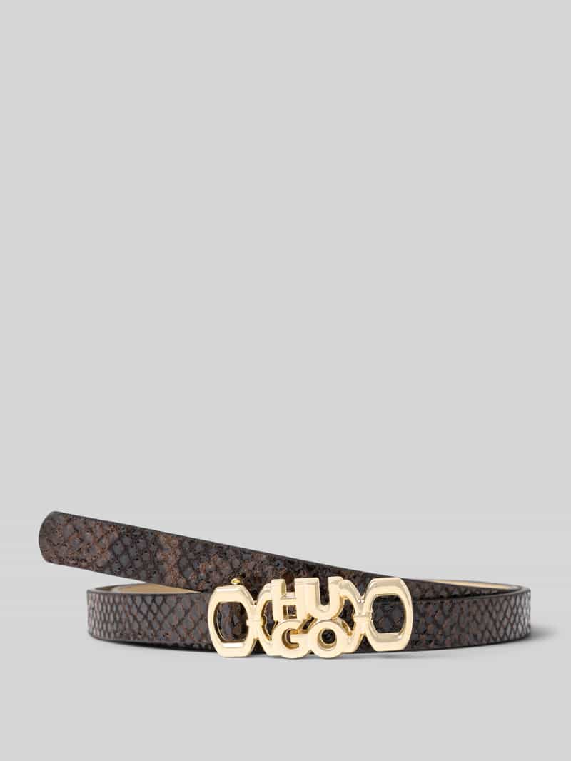 Riem van echt leer model 'NADINA-HU-GO-PG_SZ15'