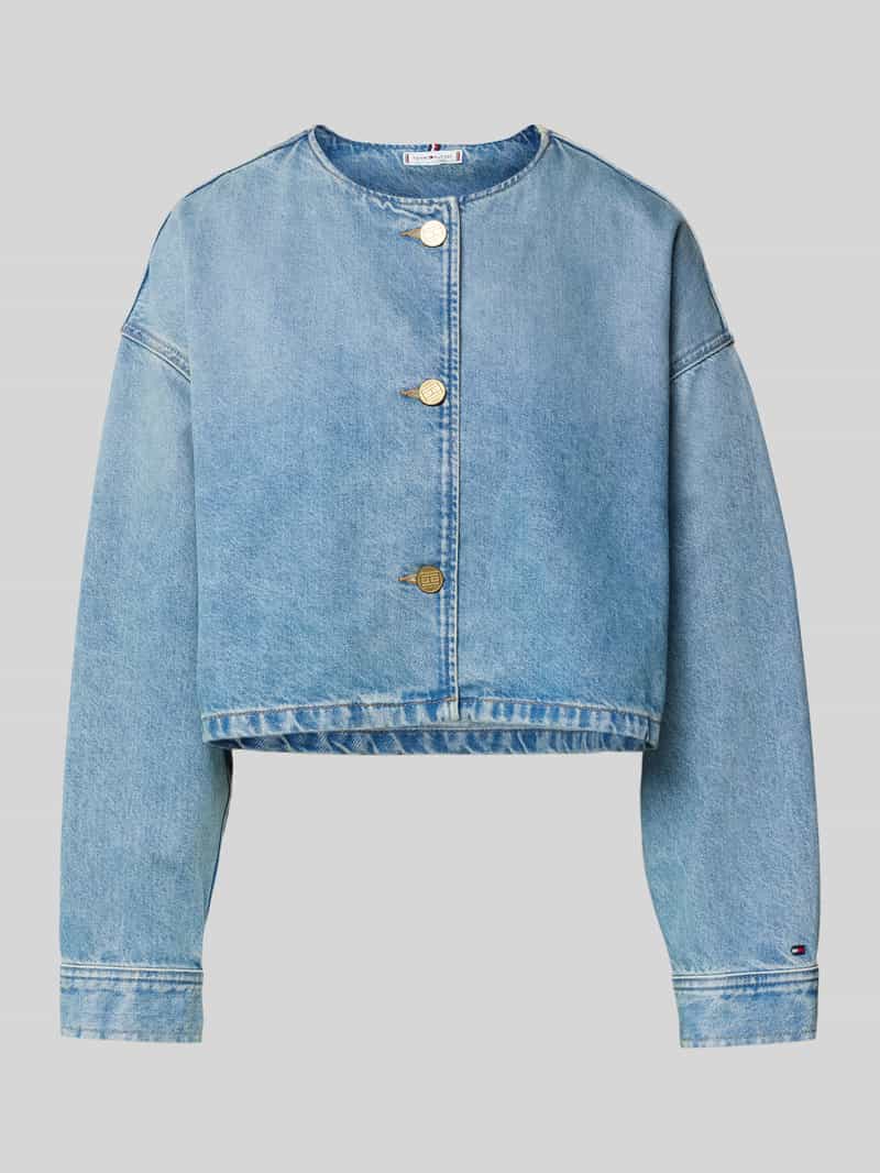 Tommy Hilfiger Regular fit jeansjack van een mix van katoen en lyocell