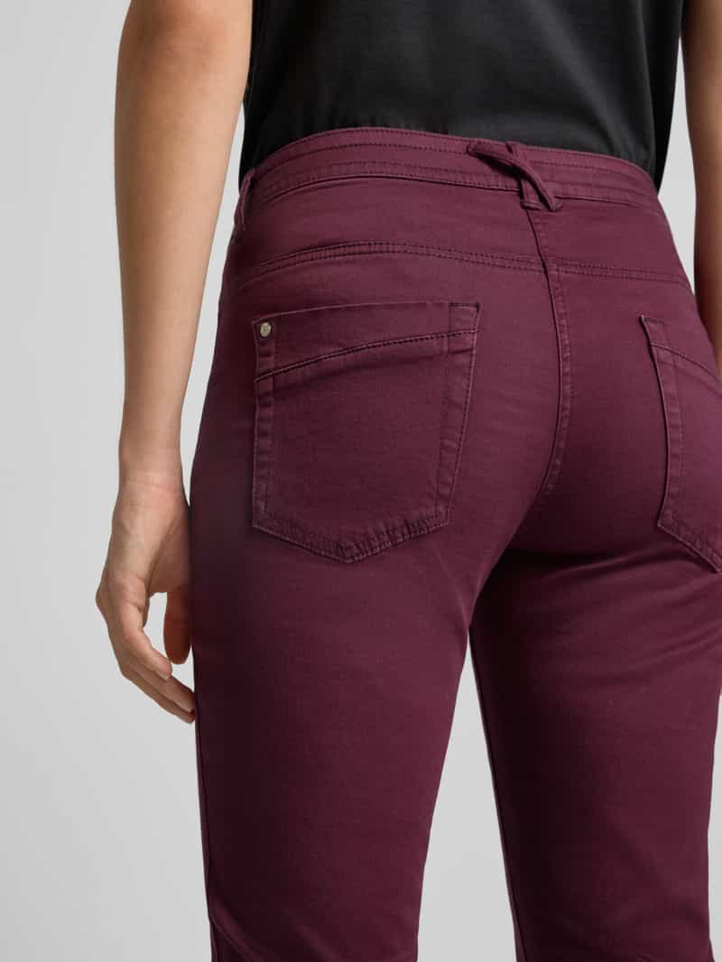 Tom Tailor Relaxed fit broek van katoenmix