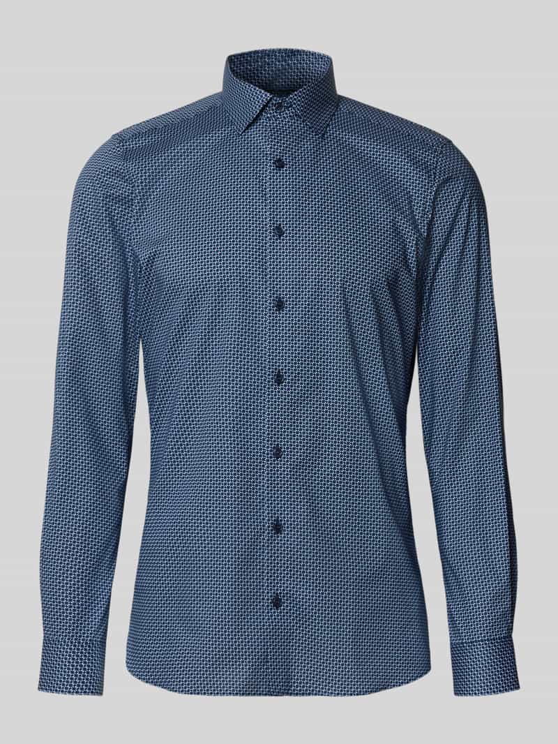 OLYMP Level Five Slim fit zakelijk overhemd met kentkraag