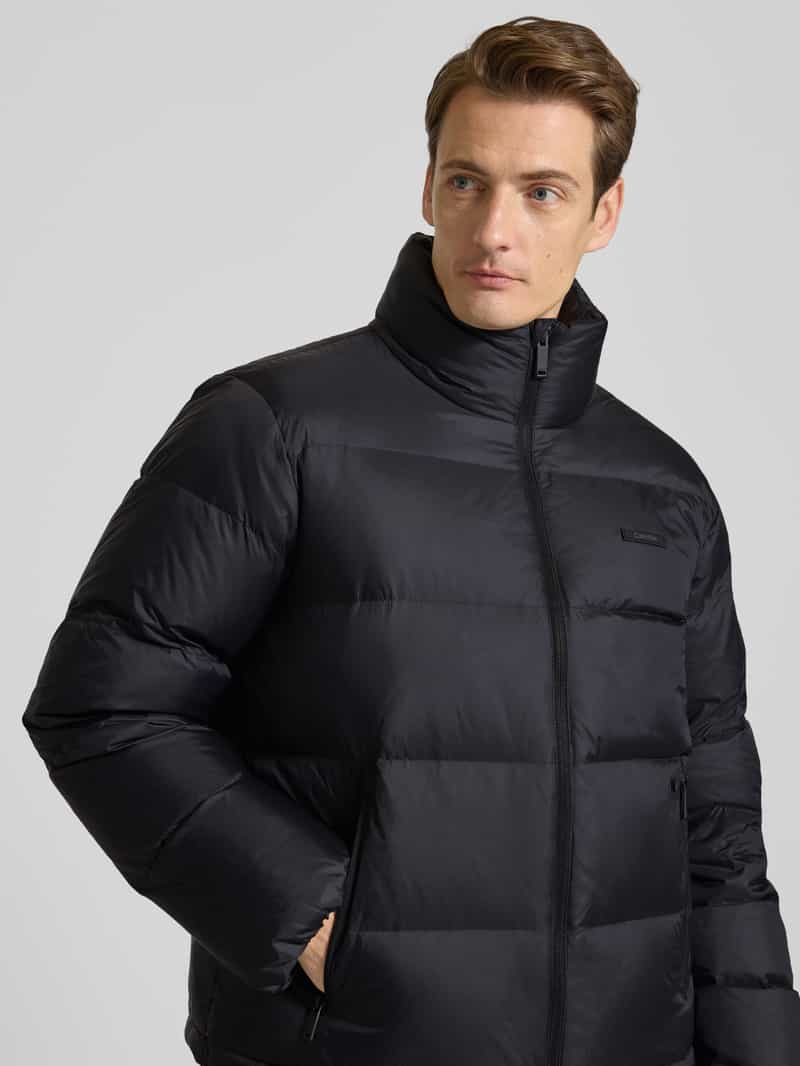 CK Calvin Klein Gewatteerd jack met opstaande kraag