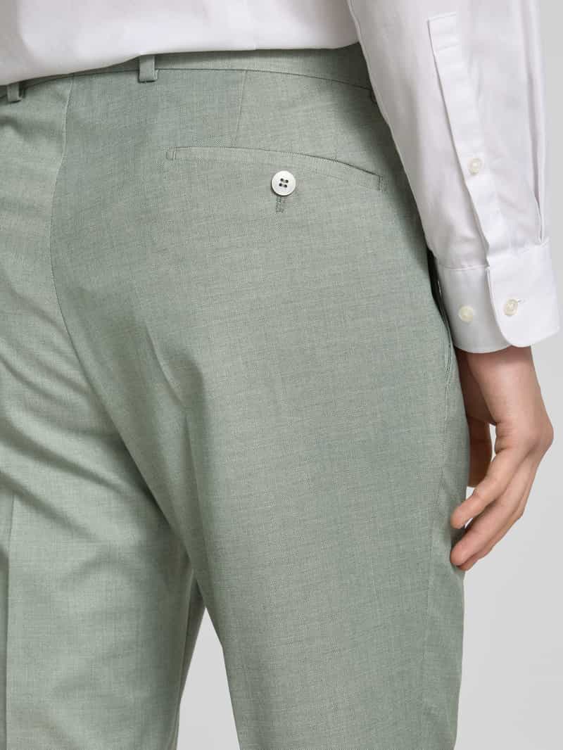 HECHTER PARIS Regular fit pantalon met paspelzakken model 'X-Tension'
