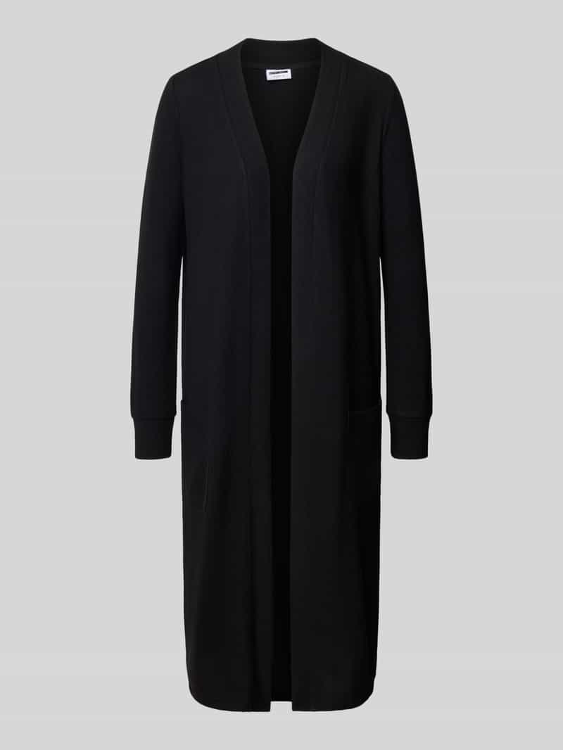 Lange cardigan met sjaalkraag, model 'City'