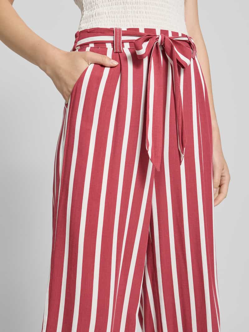 Only Regular fit culotte met strikceintuur model 'PRIME'