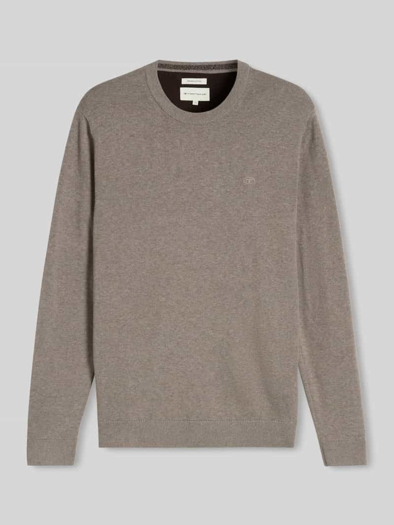 Tom Tailor Regular fit pullover van puur katoen