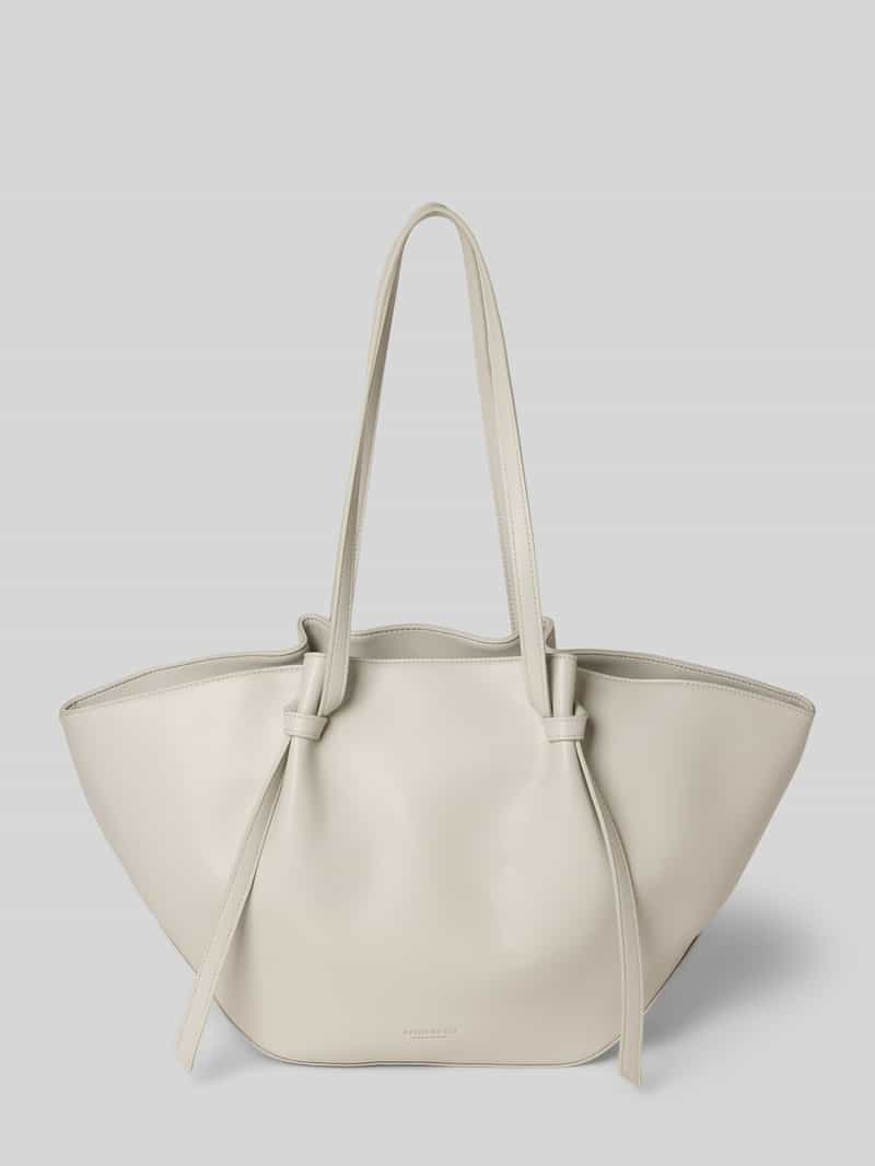 Shopper met knoopdetail