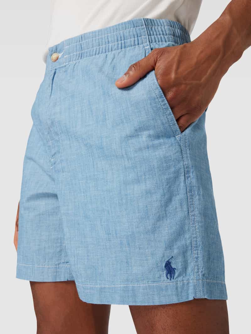 Polo Ralph Lauren Korte broek met steekzakken en effen design