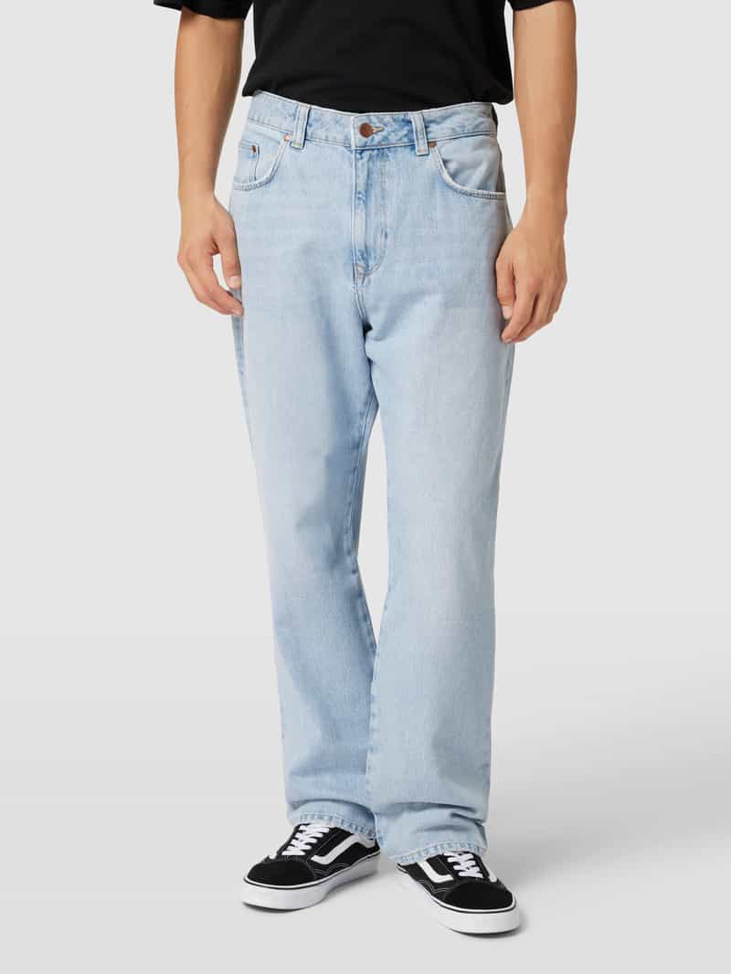 Baggy fit jeans met merkdetail REVIEW