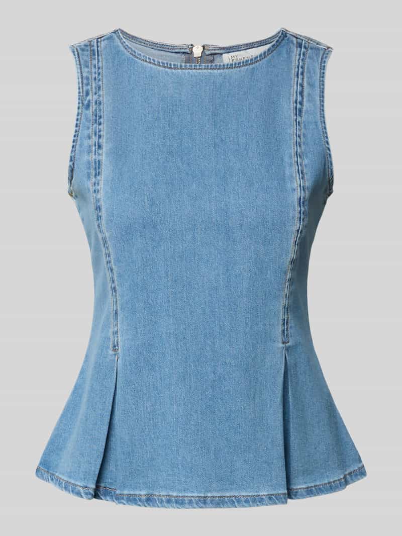 Top met boothals model 'Lara'