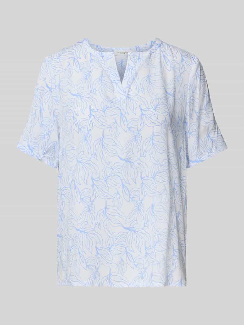 Christian Berg Woman Slim fit blouseshirt met tuniekkraag