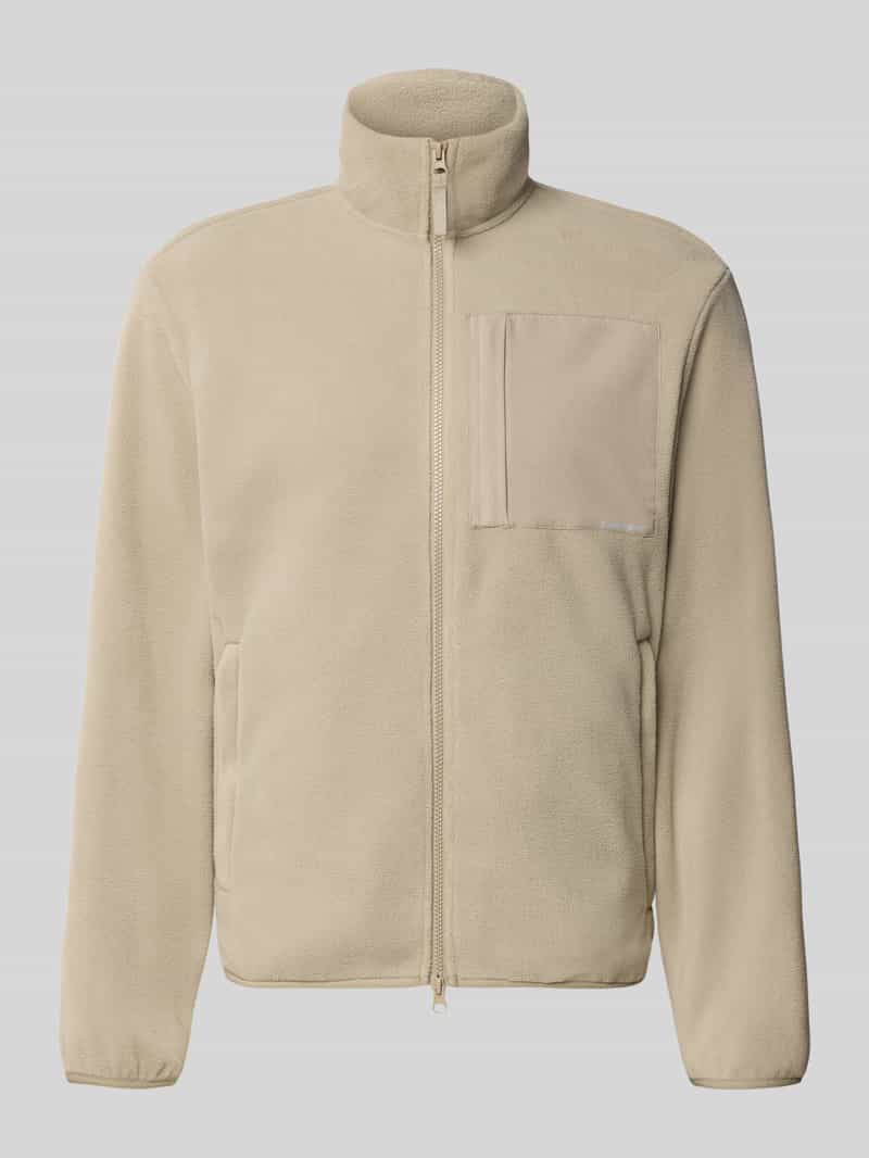 Jack & jones Regular fit fleecejack met tweewegritssluiting model 'MASON'
