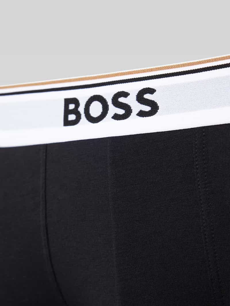 Boss Boxershort met elastische band met logo in een set van 3 stuks