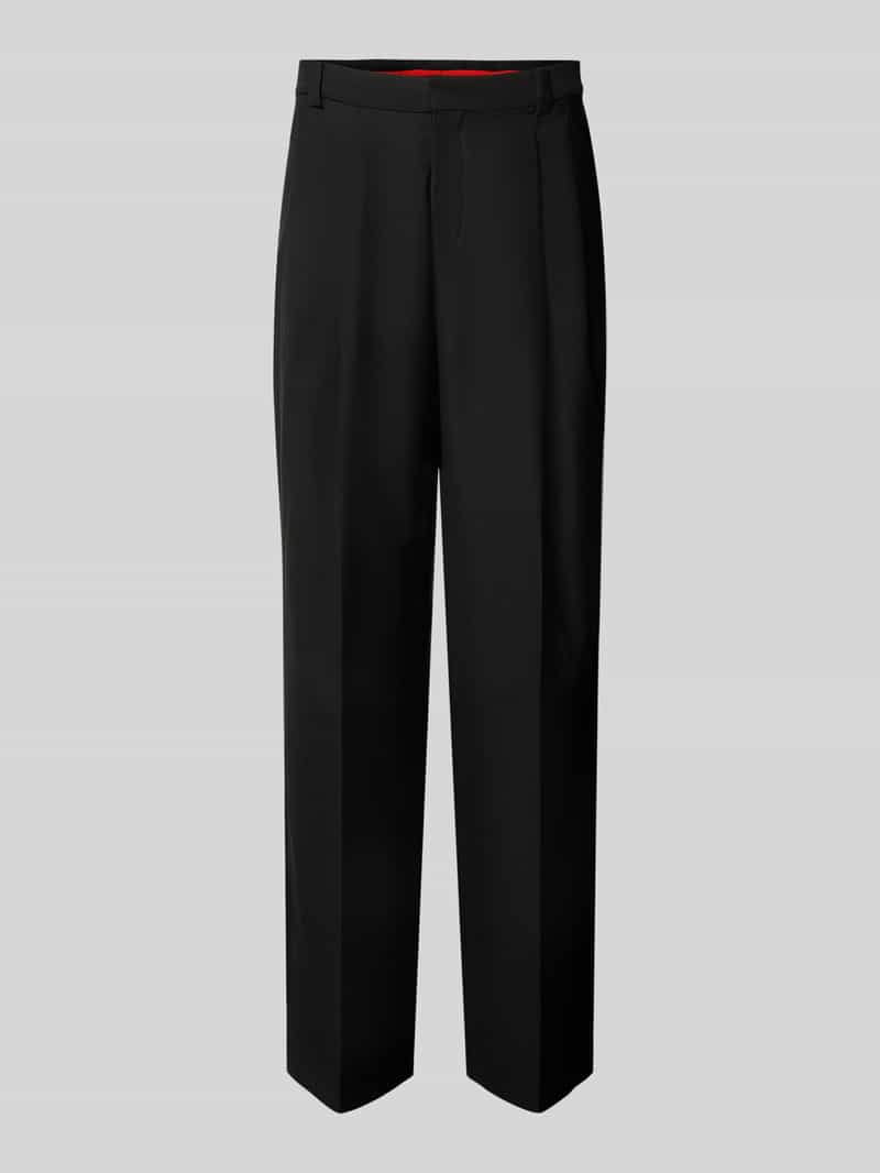 HUGO Regular fit pantalon van wolmix model 'FEDIX251'