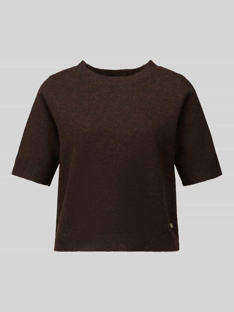 s.Oliver - female - T-shirt met korte mouwen en geribde boorden
