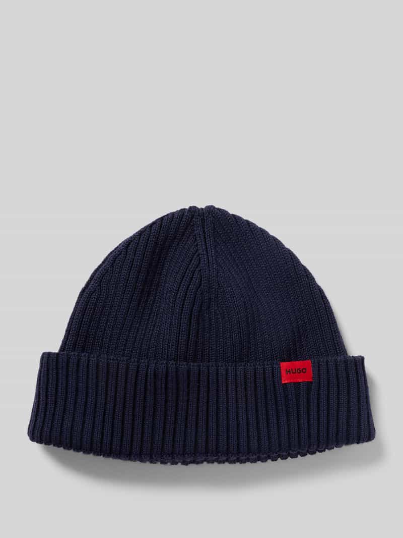 HUGO Beanie Xush in wolblend