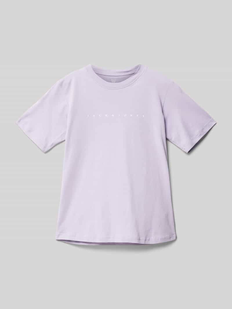 jack & jones T-shirt met labelprint model 'STAR'