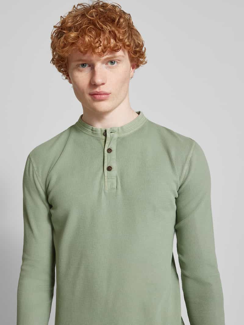 Superdry Shirt met lange mouwen en labeldetail