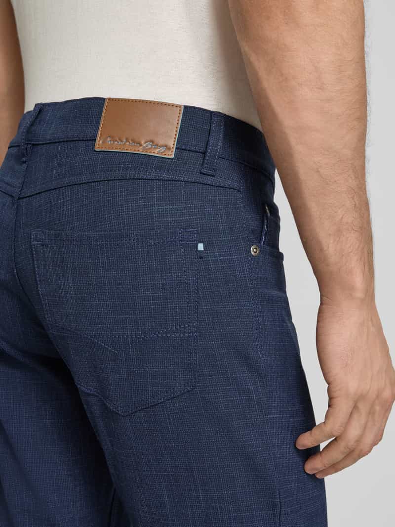 Christian Berg Men Regular fit broek met steekzakken