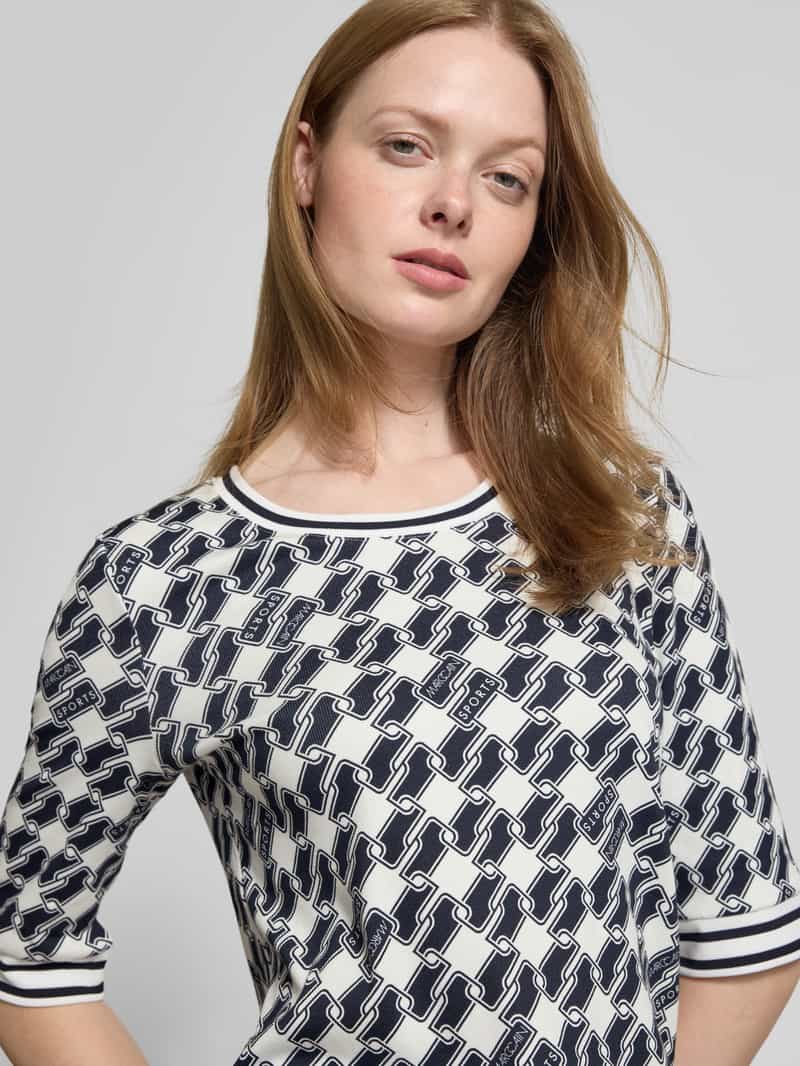 Marc Cain Shirt met 1 2-mouwen