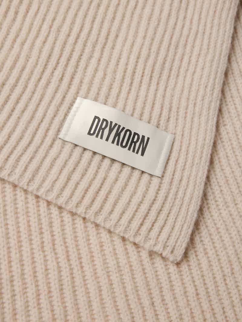 drykorn Sjaal van scheerwol met labeldetail model 'CRONICA'