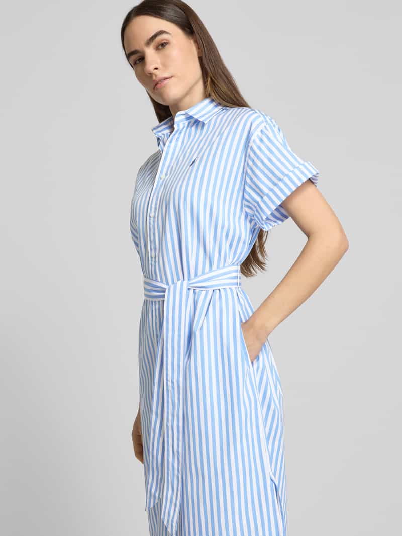 Polo Ralph Lauren Overhemdjurk in midilengte