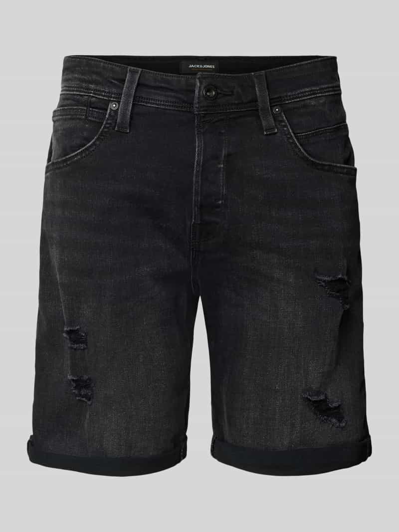 jack & jones Korte regular fit jeans in 5-pocketmodel model 'RICK'