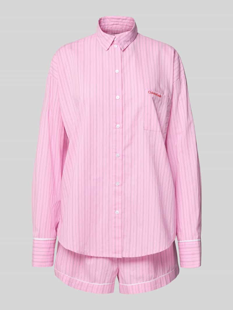 Pyjama met labelstitching