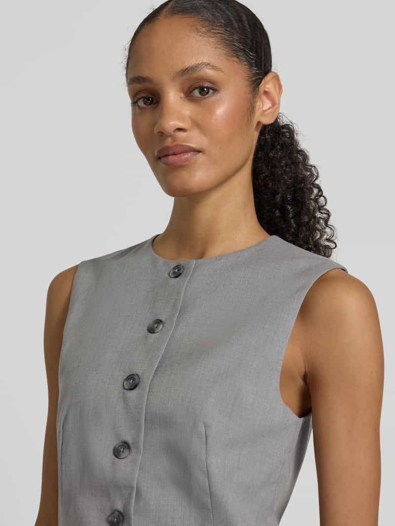 Samsøe Gilet met knoopsluiting model 'SARUMA'