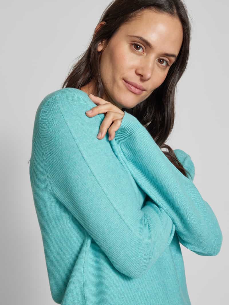 Christian Berg Woman Gebreide pullover met ballonmouwen