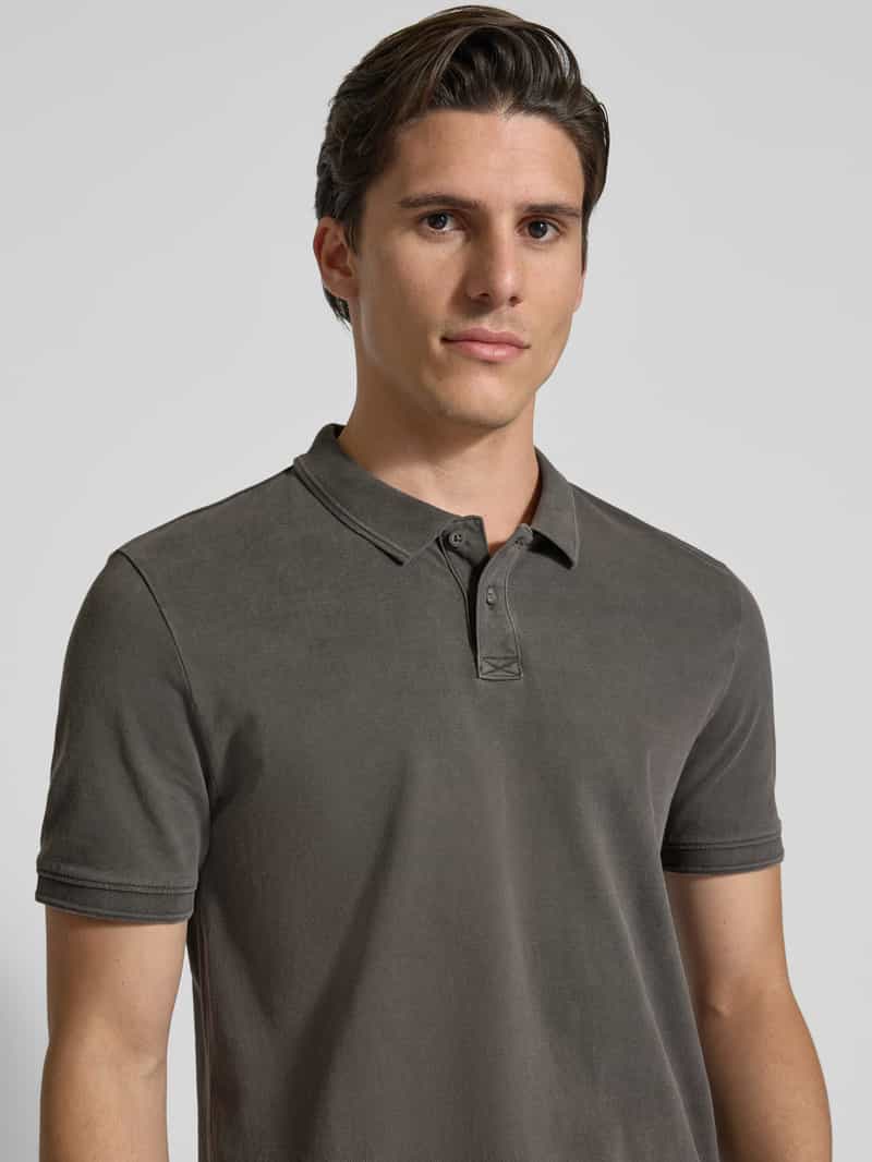 Tom Tailor Denim Regular fit poloshirt van puur katoen