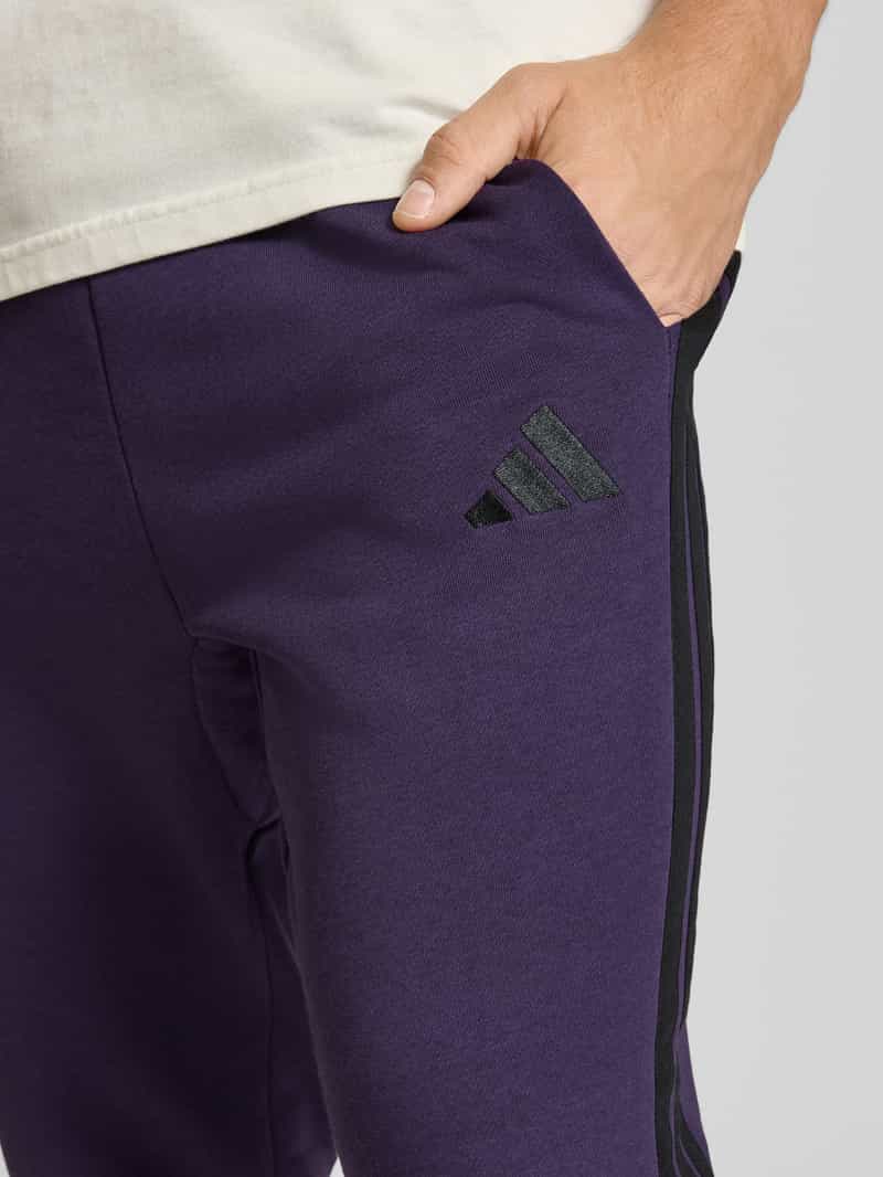 adidas Sportswear Sweatpants met logo en elastische band
