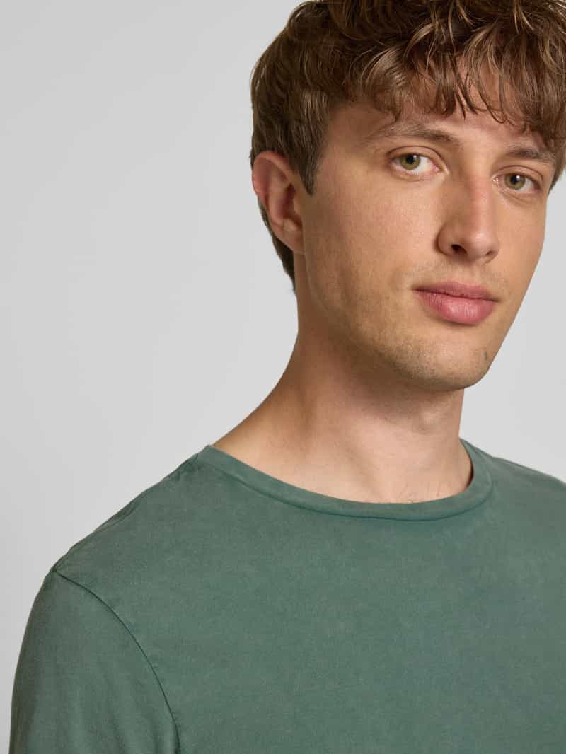 Superdry T-shirt met labeldetail