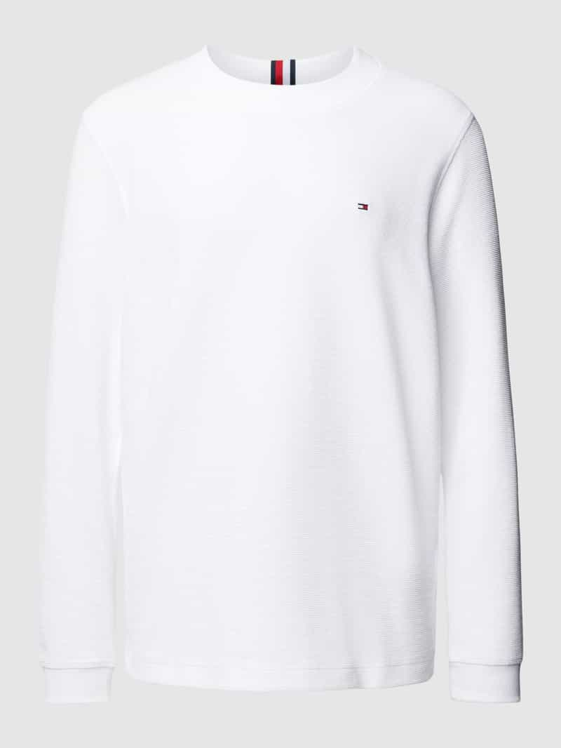 Tommy Hilfiger Sweatshirt met structuurmotief