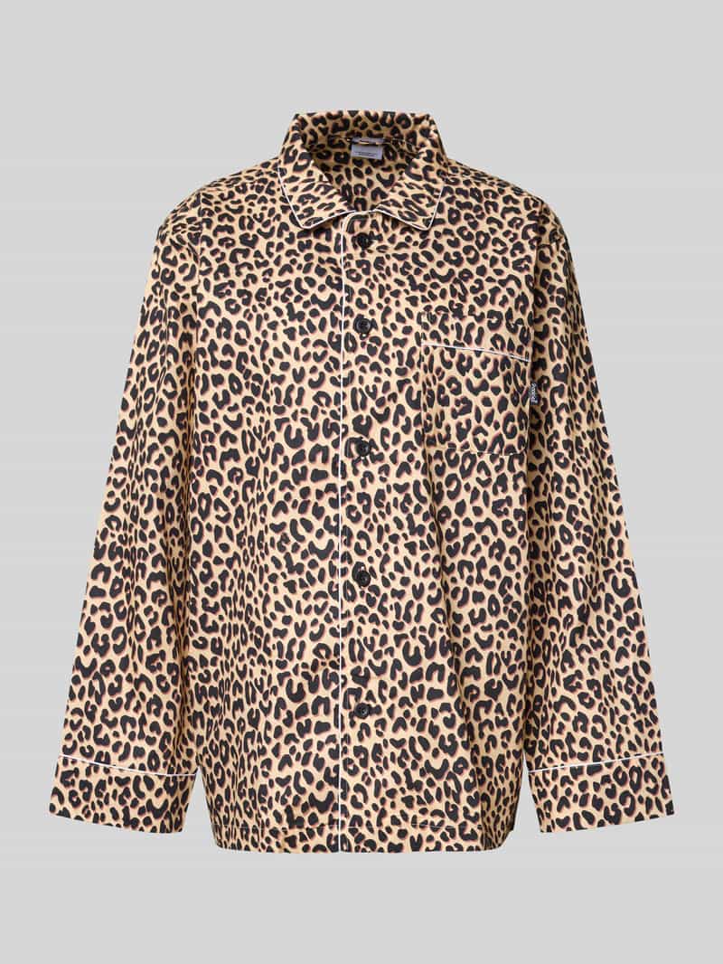 POCKIES Pyjamabovendeel met knoopsluiting