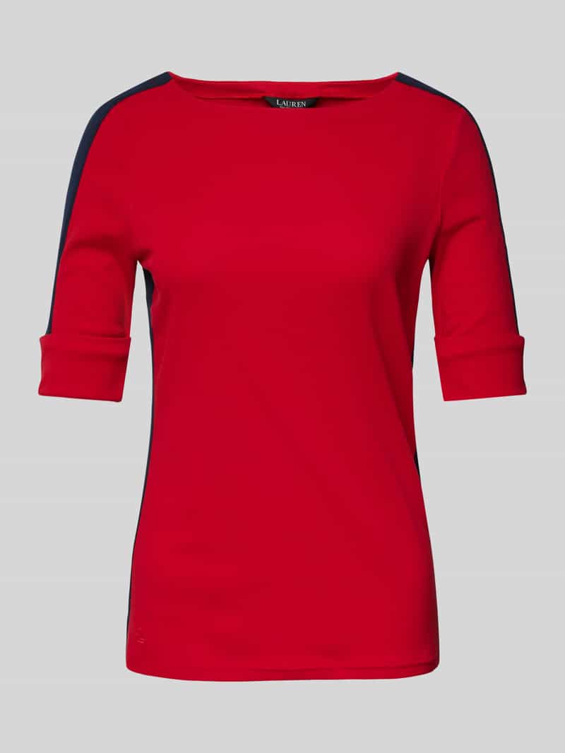 Lauren Ralph Lauren T-shirt met boothals model 'DAMIRA'