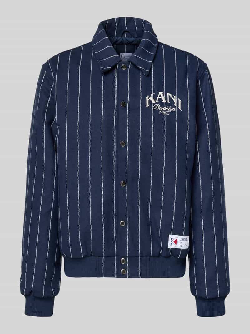 Karl Kani Collegejack met labelstitching