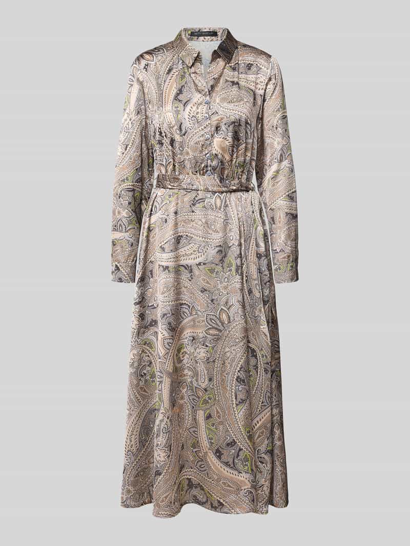 Betty Barclay Midi-jurk met V-hals