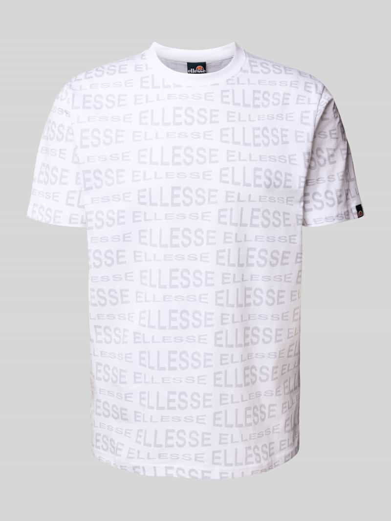 Ellesse T-shirt met labelprints model 'DISTORTA'