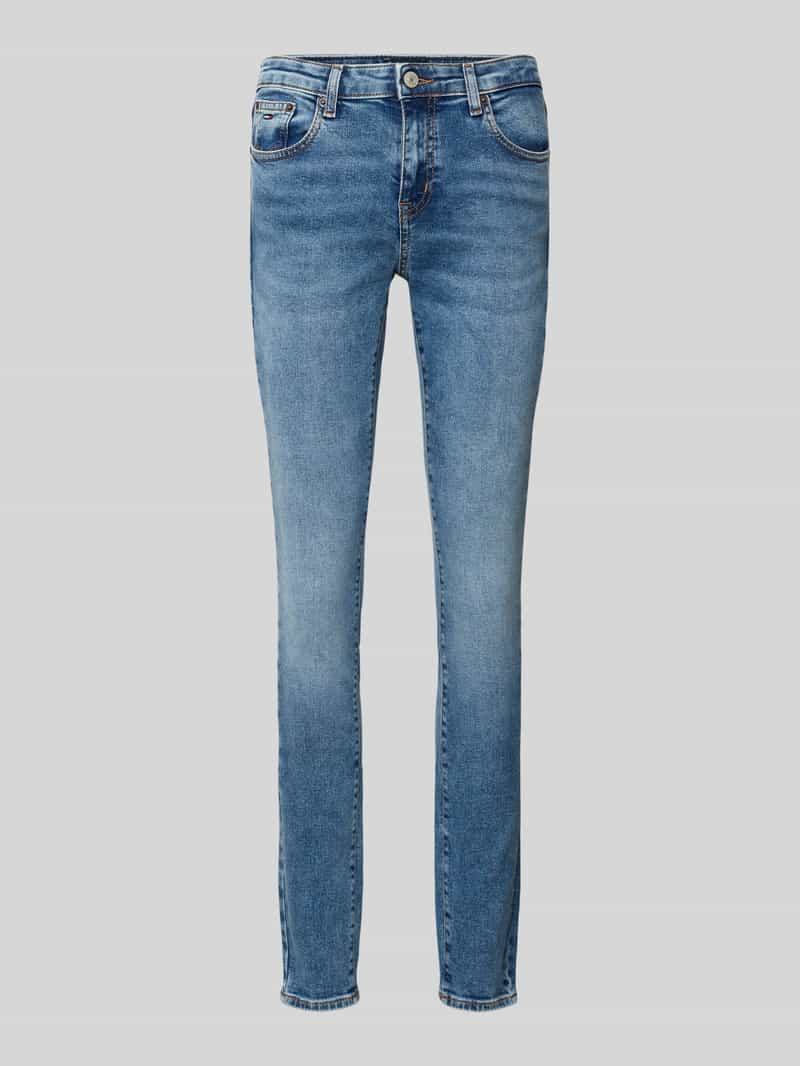 Tommy Jeans Skinny fit jeans van een mix van katoen en elastaan model 'SOPHIE'