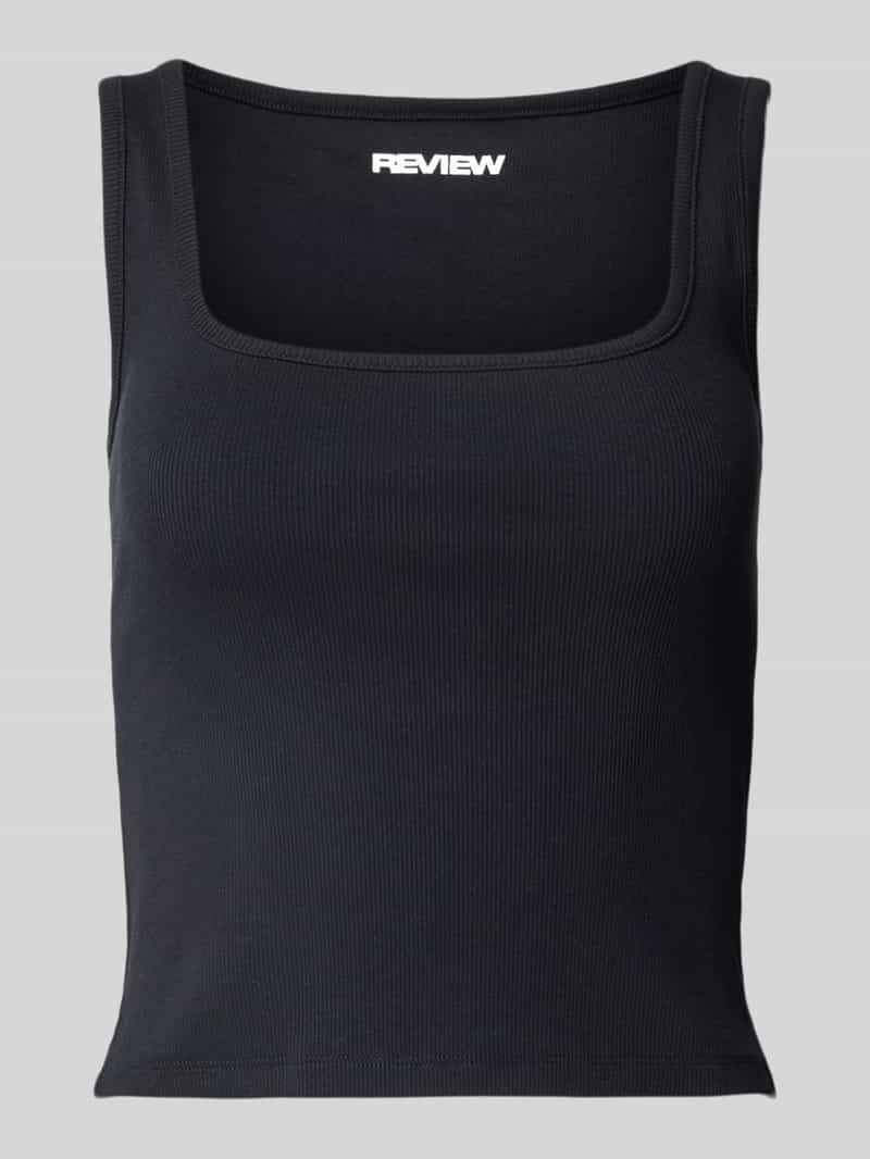 Review Tanktop met vierkante hals