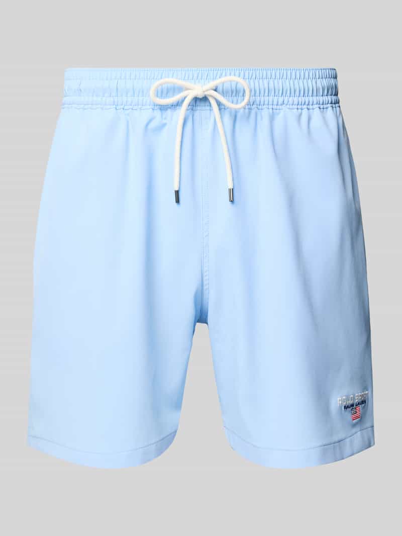 Polo Sport Relaxed fit zwembroek met steekzakken model 'TRAVELER'