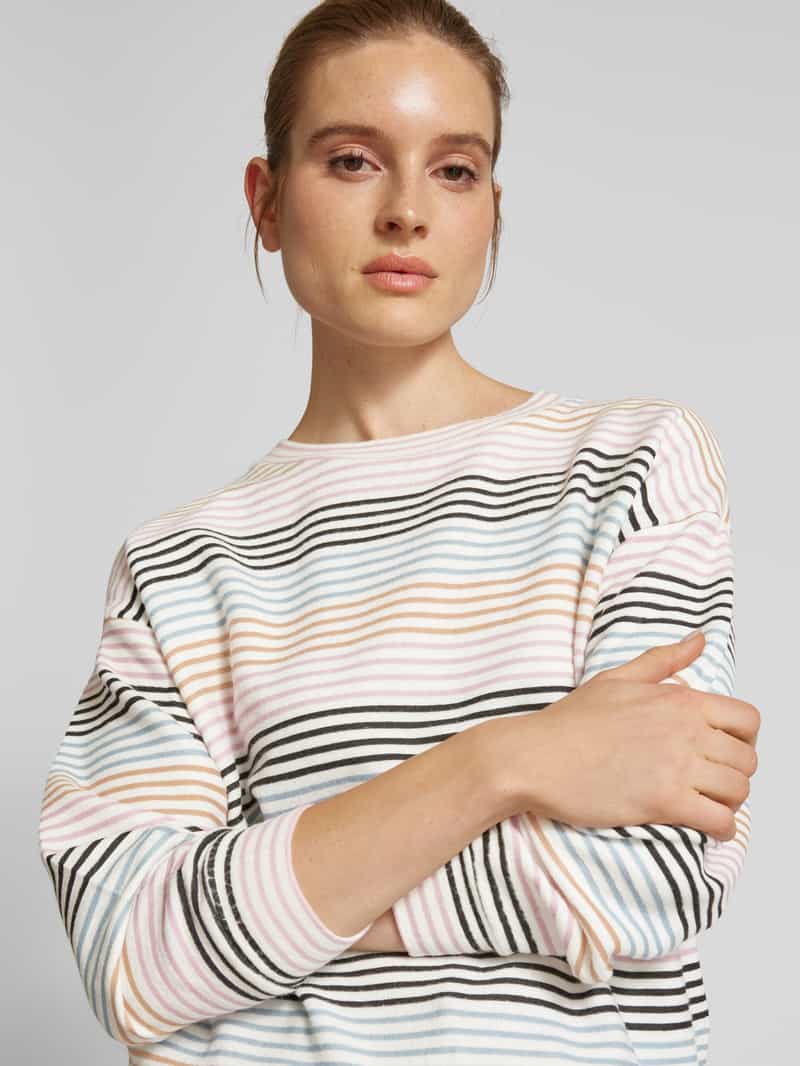 Tom Tailor Denim Regular fit gebreide pullover van viscosemix