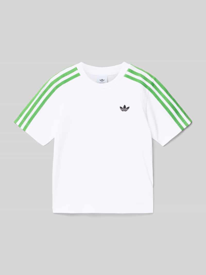 adidas Originals Regular fit T-shirt met logostitching