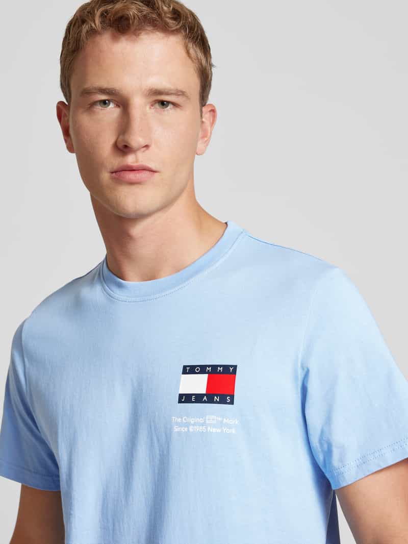 Tommy Jeans T-shirt met labelprint