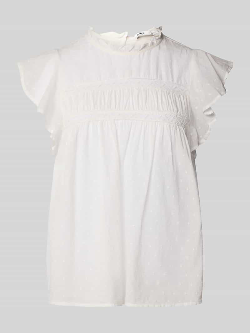 Only Regular fit blousetop van puur katoen model 'KATTI'